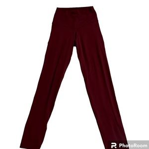 Red AEIRE leggings size small